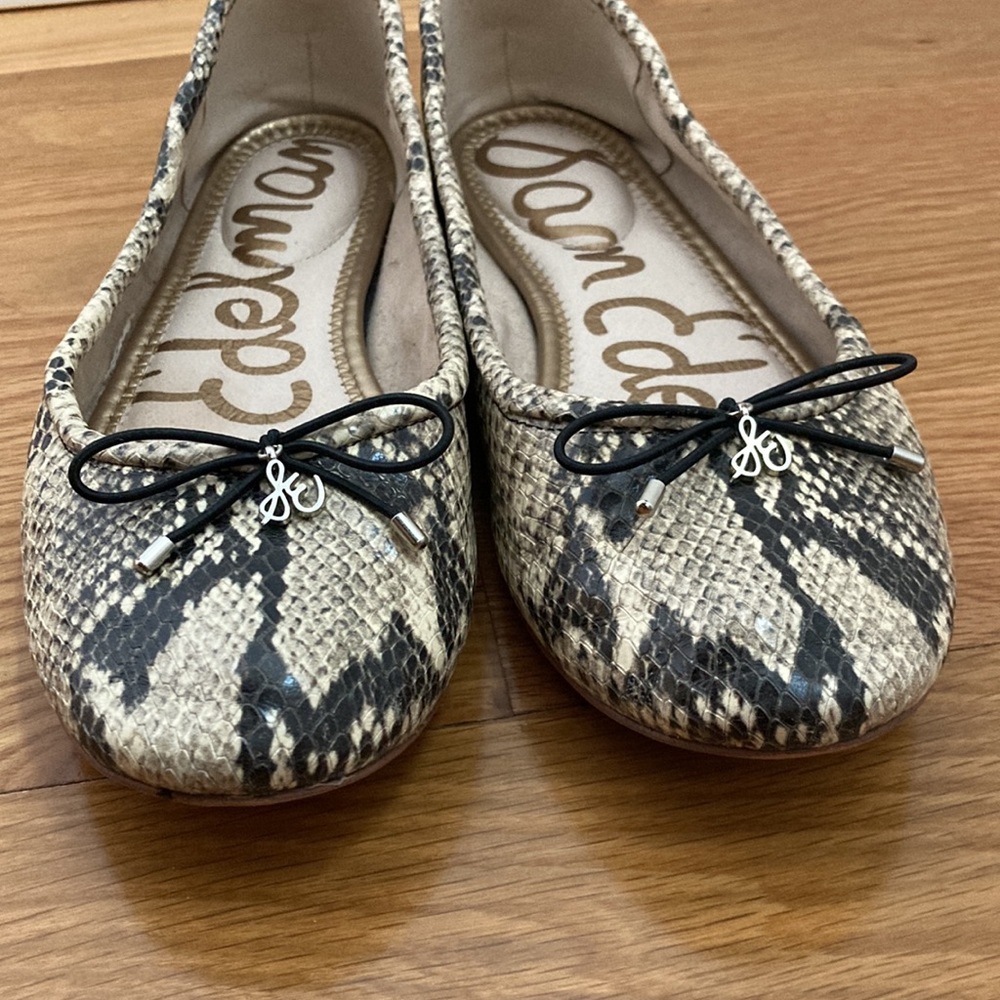 Sam Edelman - Felicia snake print ballet flats size US 9